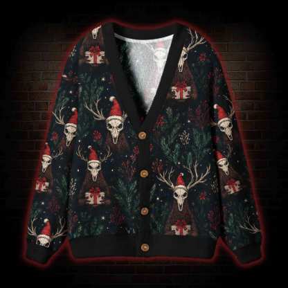 Christmas Wendigo Cardigan Sweater