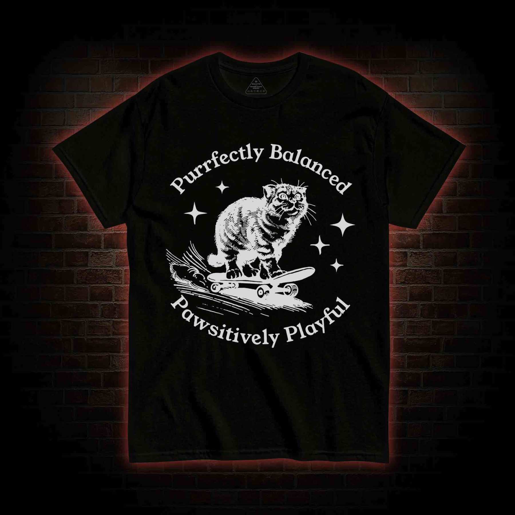 Purrfectly Balanced T-shirt