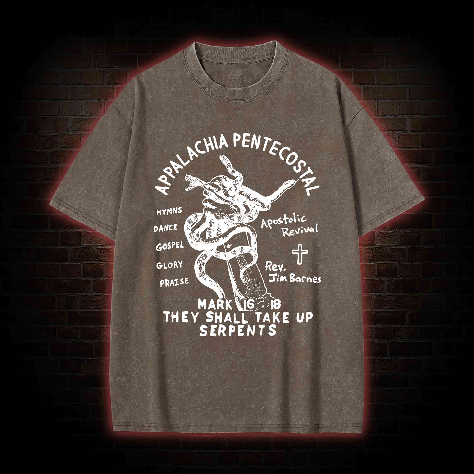 Appalachia Pentecostal Washed T-shirt