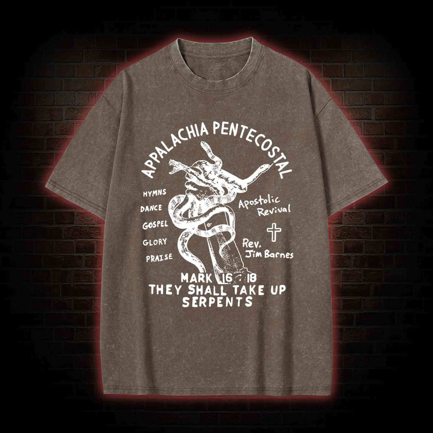 Appalachia Pentecostal Washed T-shirt