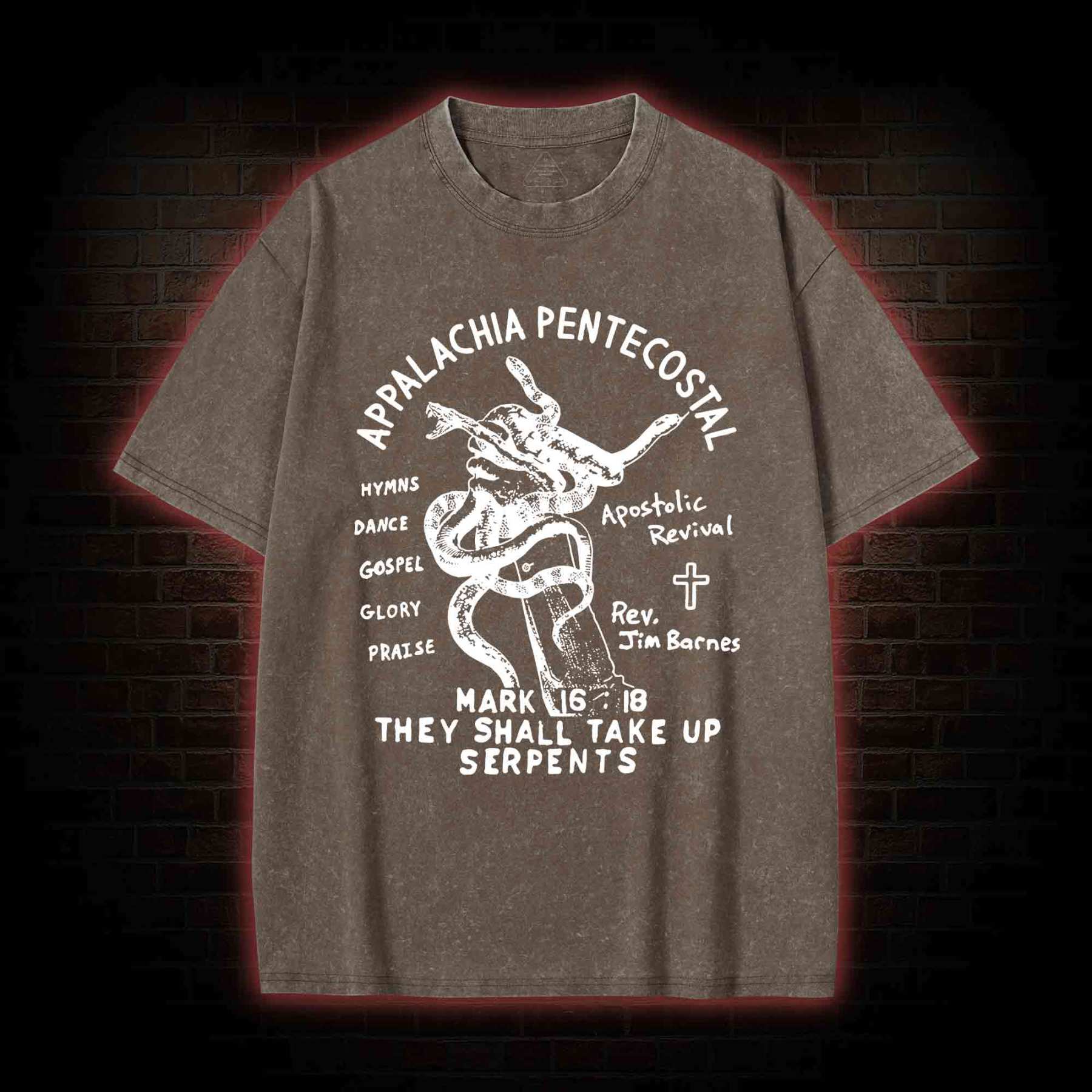 Appalachia Pentecostal Washed T-shirt