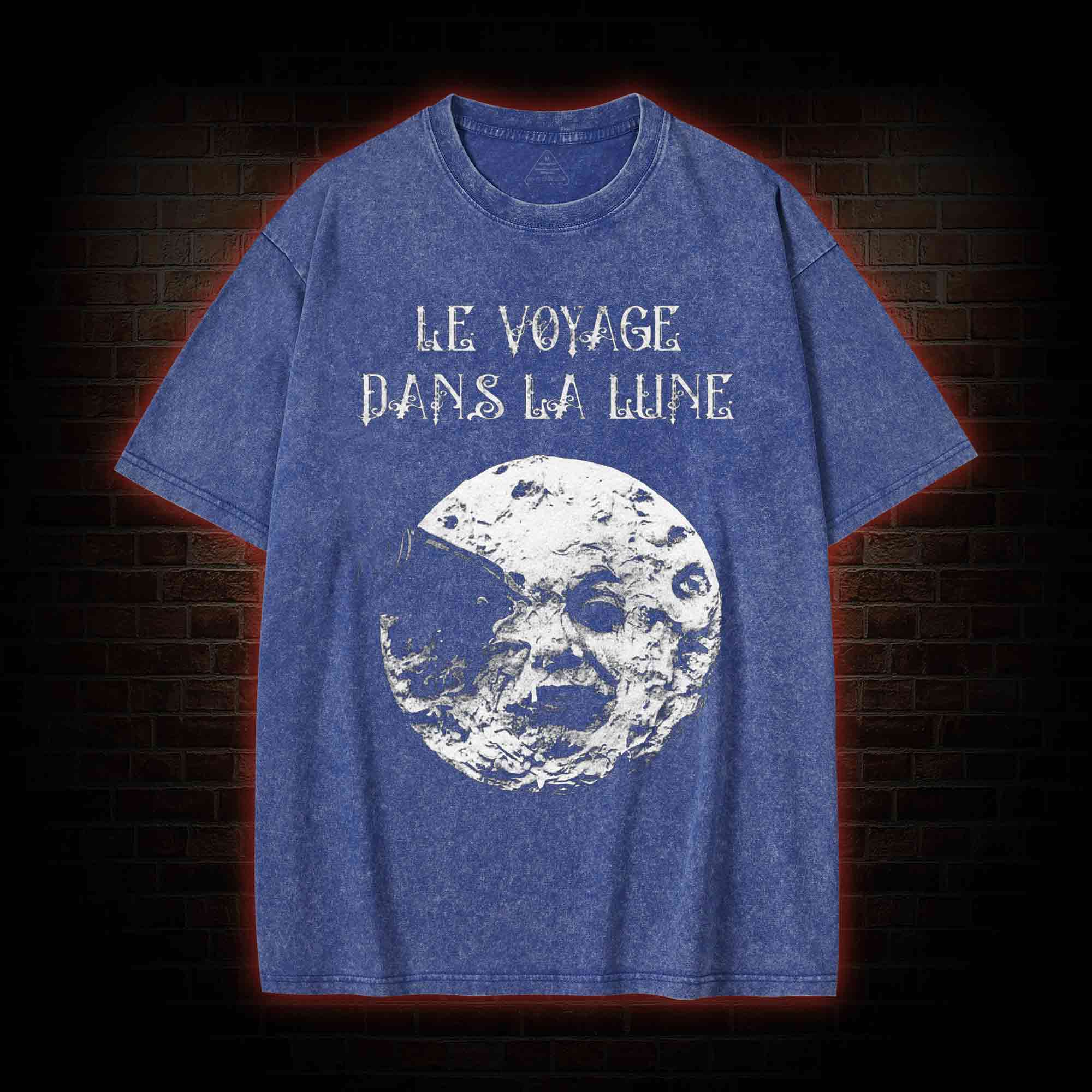 A Trip To The Moon Washed T-shirt
