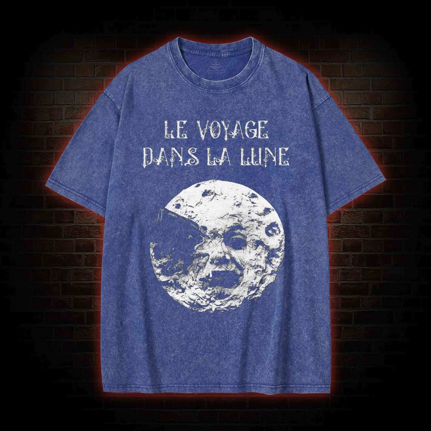A Trip To The Moon Washed T-shirt