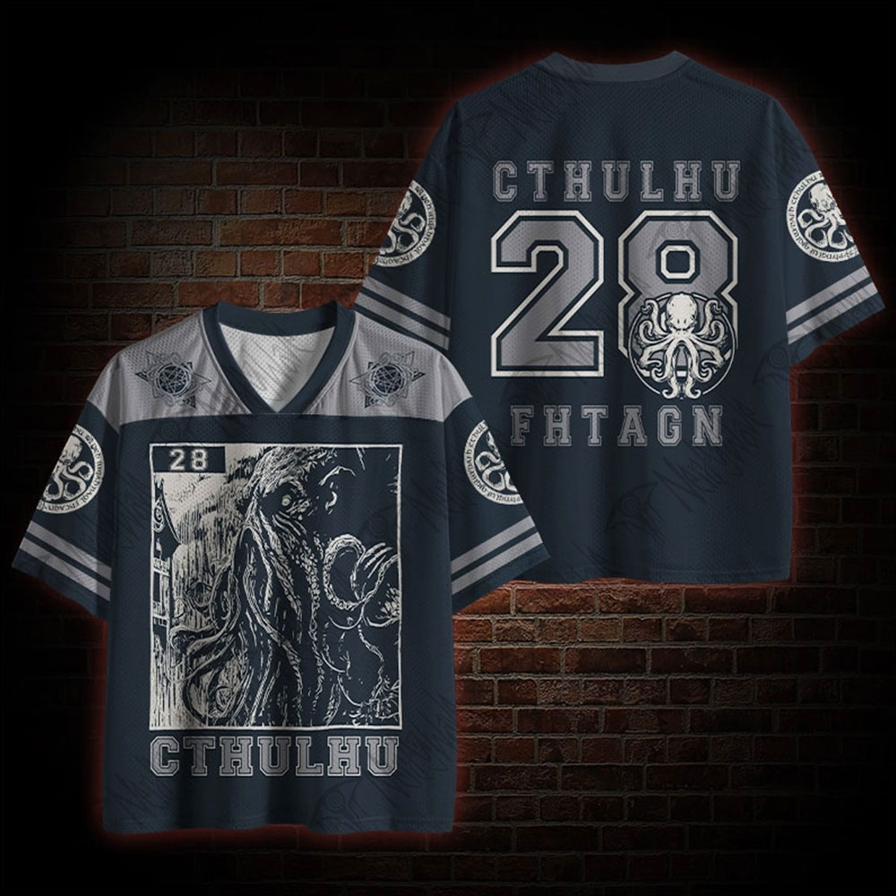 Cthulhu Fhtagn Mesh Jersey