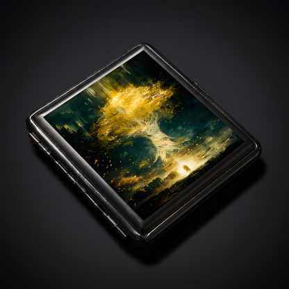Grace of Gold Compressed Cigarette Box
