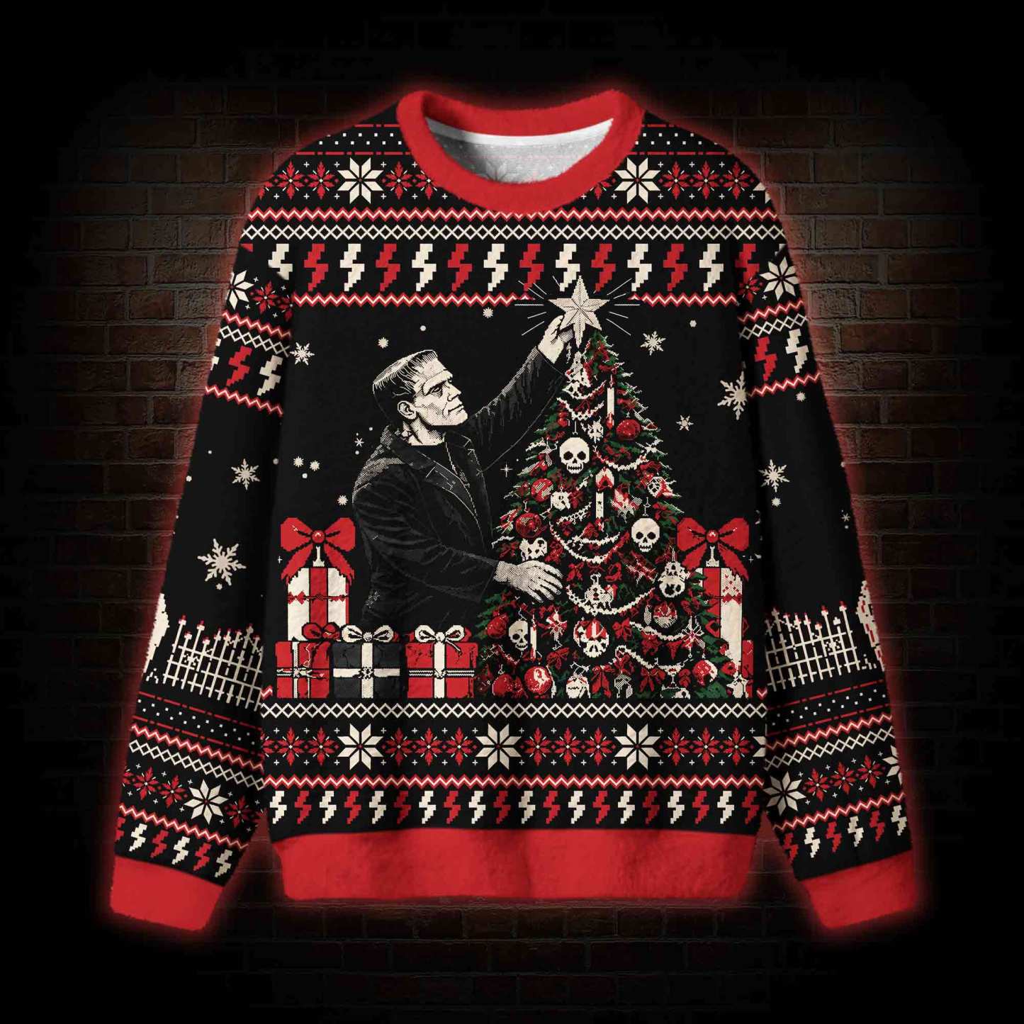  Gothic Monster Christmas Ugly Sweatshirts