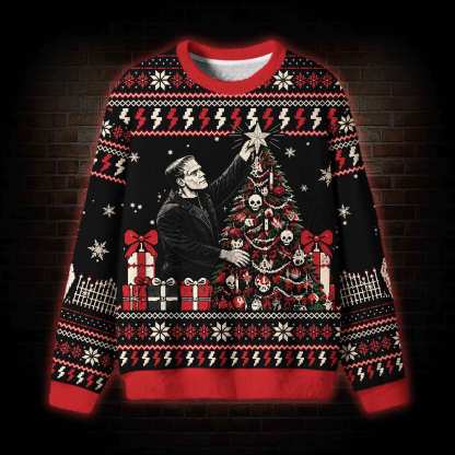  Gothic Monster Christmas Ugly Sweatshirts