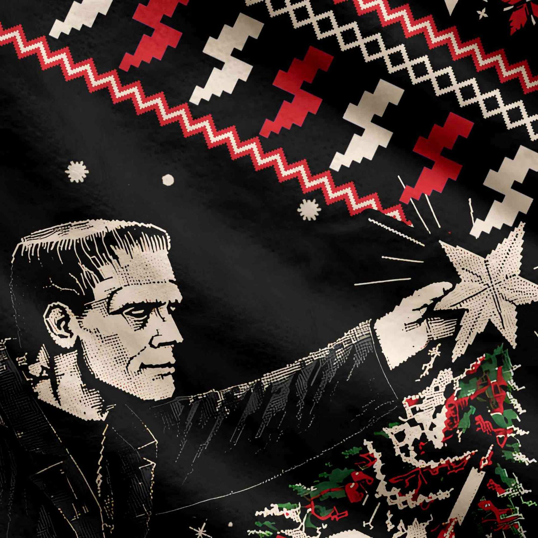  Gothic Monster Christmas Ugly Sweatshirts