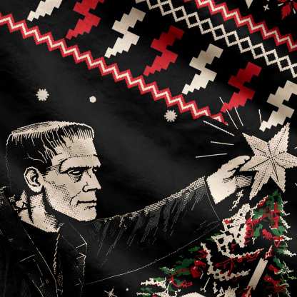  Gothic Monster Christmas Ugly Sweatshirts