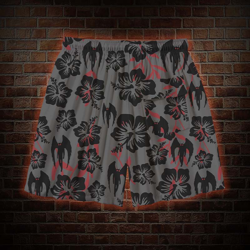 Mothman Mens Swim Trunks