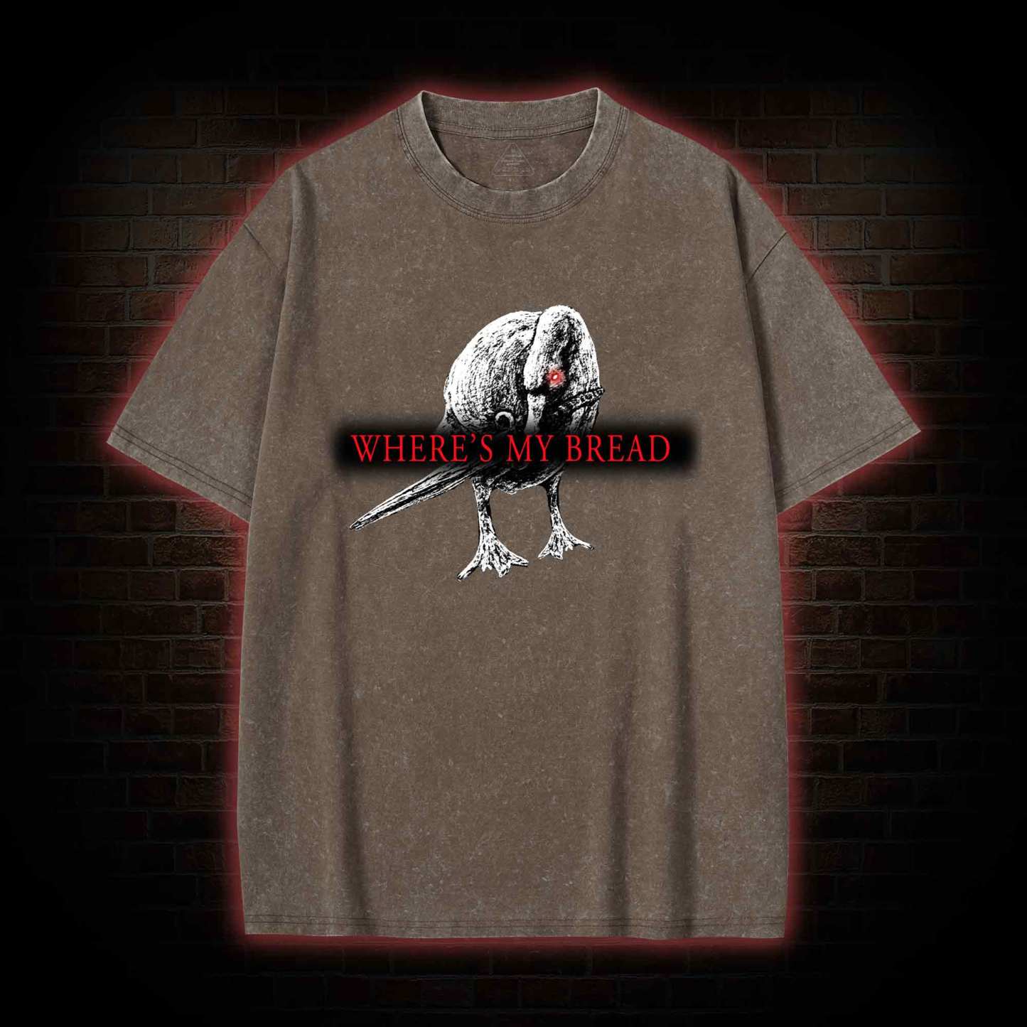 Where's My Bread Washed T-Shirt