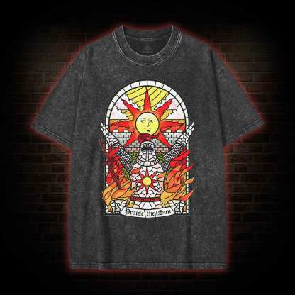 Praise the Sun Washed T-shirt