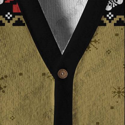 Do Not Open Till Christmas Cardigan Sweater