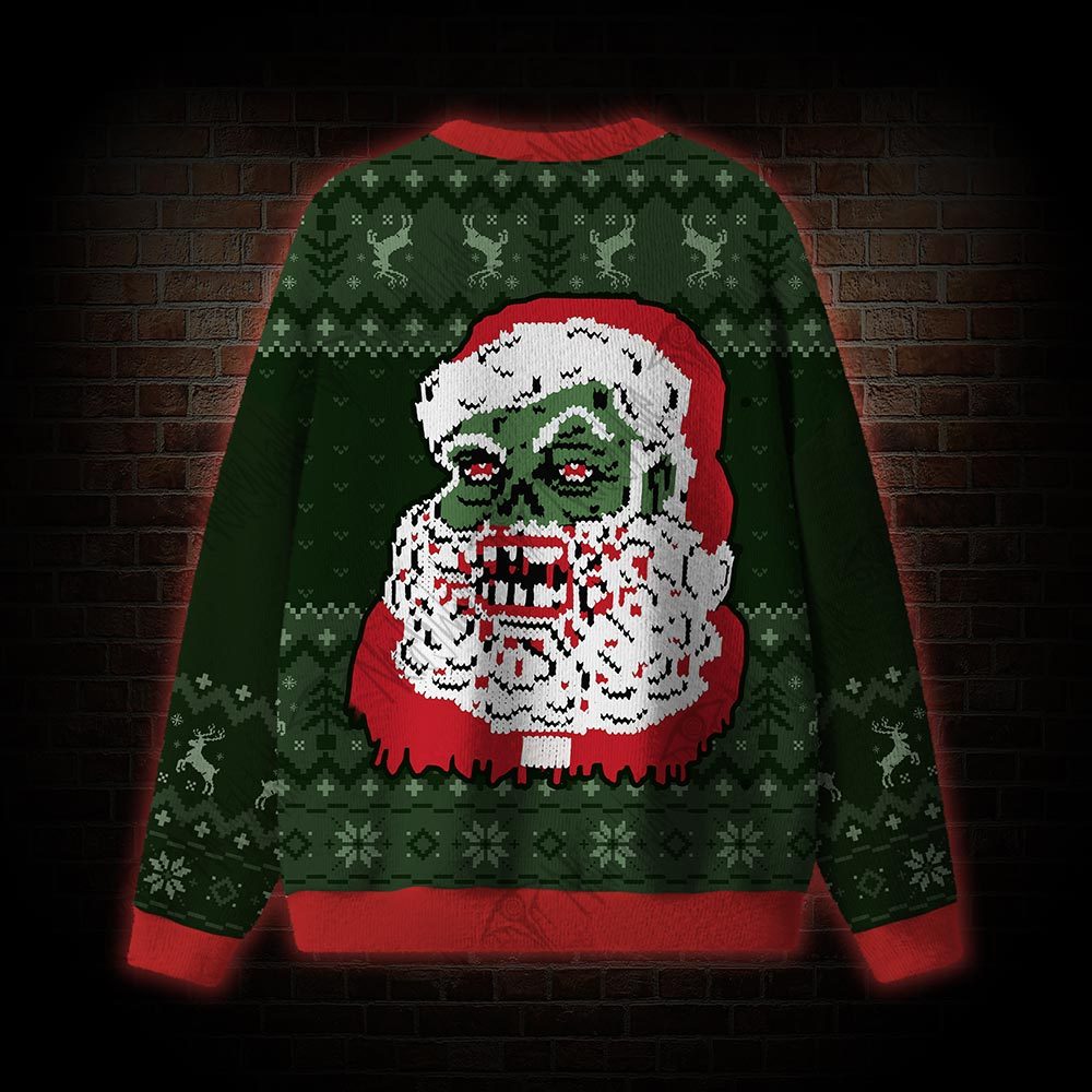 Zombie Santa Ugly Sweatshirts