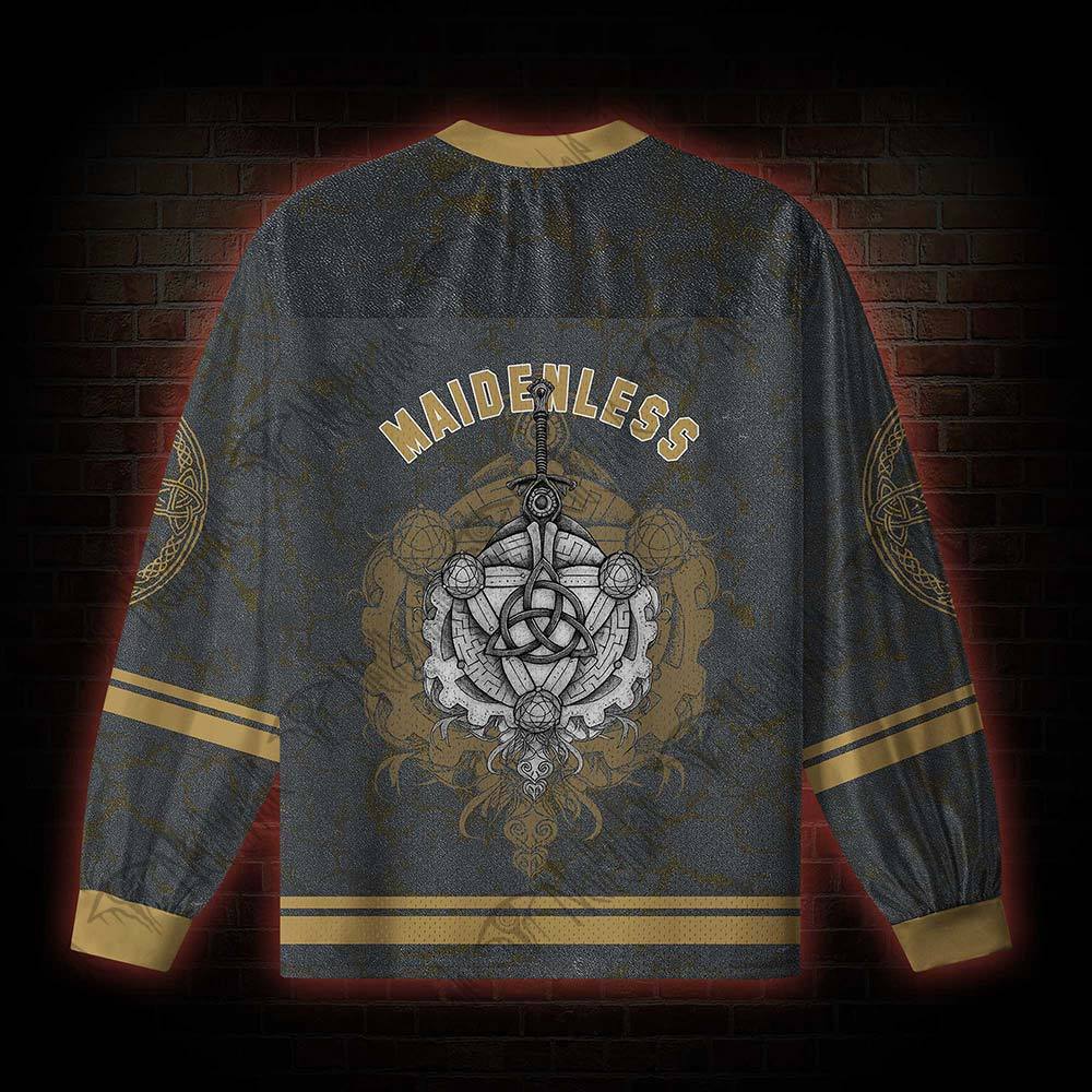 Maidenless V-Neck Long Sleeve Jersey