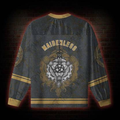 Maidenless V-Neck Long Sleeve Jersey