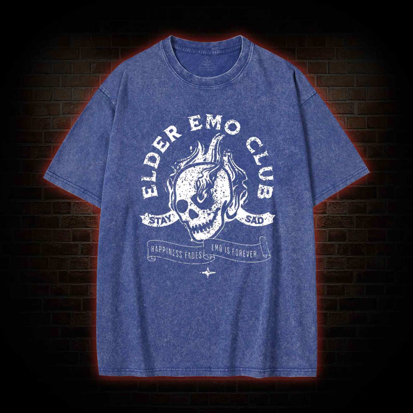 Elder Emo Club Washed T-shirt