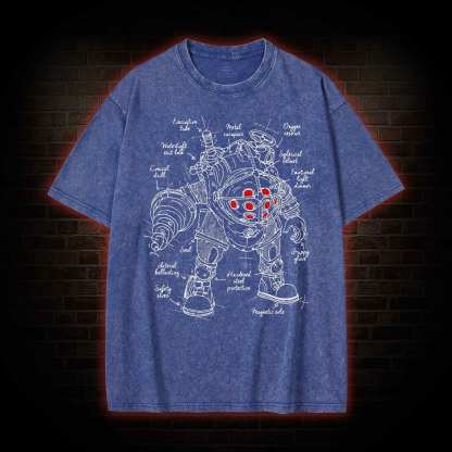 Deep-Sea Armor Washed T-shirt