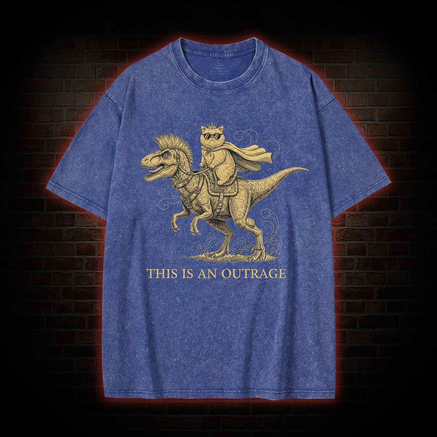 This is an Outrage Washed T-shirt