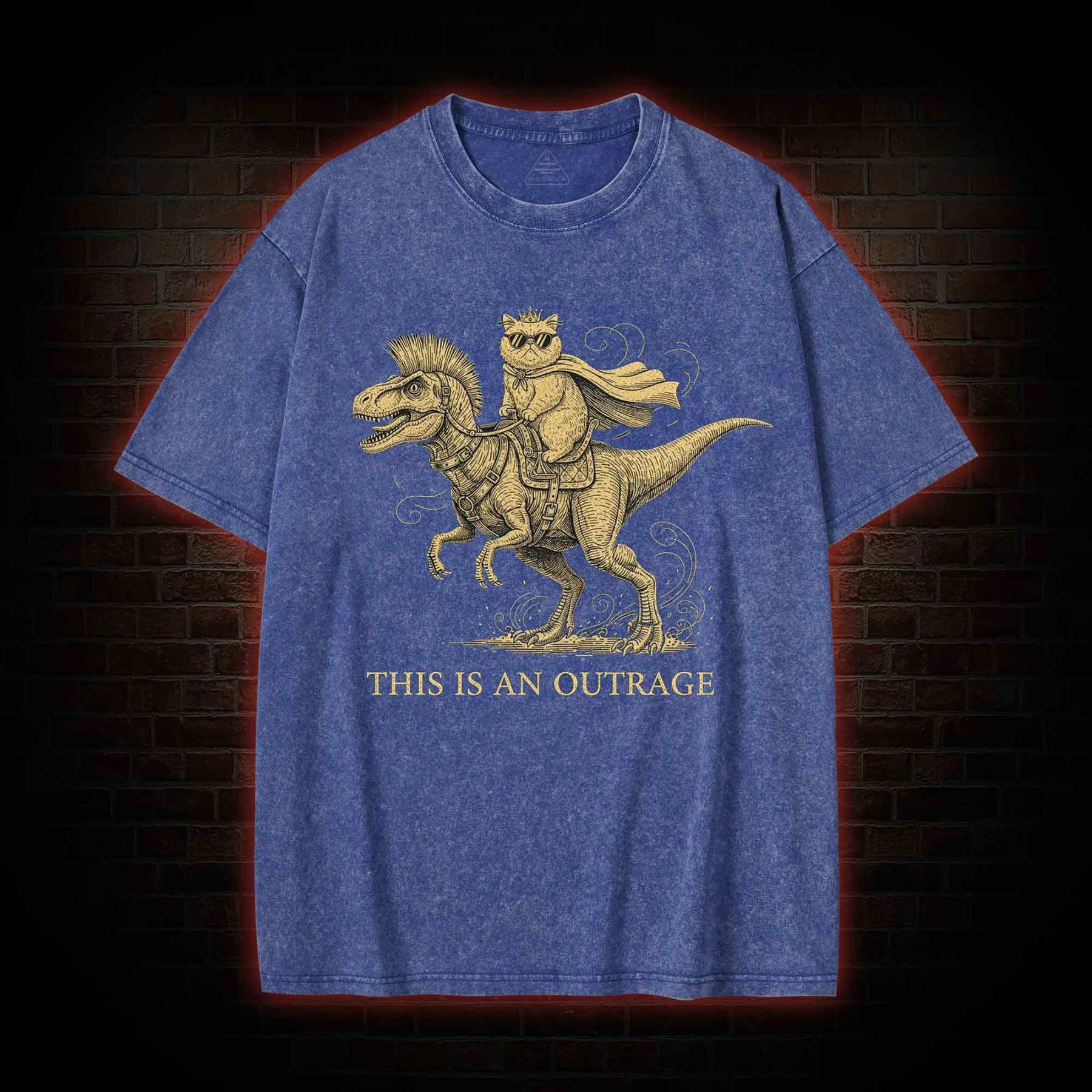 This is an Outrage Washed T-shirt