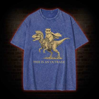 This is an Outrage Washed T-shirt