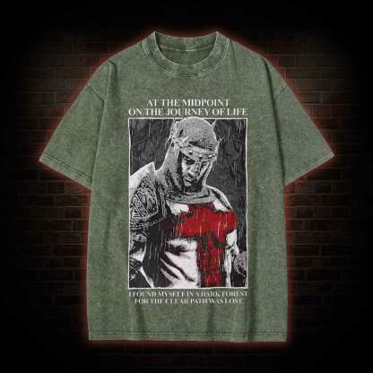 The Clear Path Was Lost Washed T-shirt