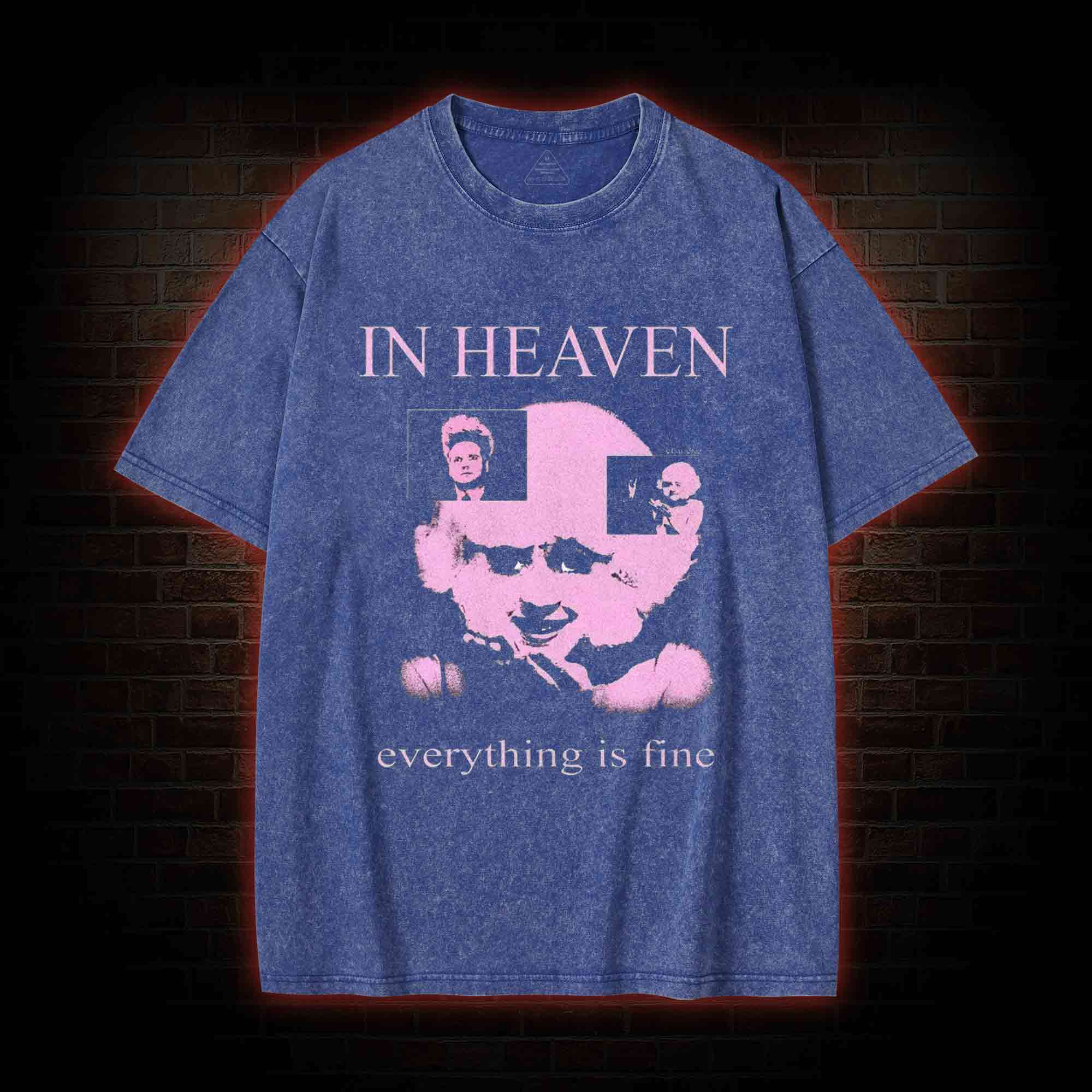 Everything Is Fine Washed T-shirt