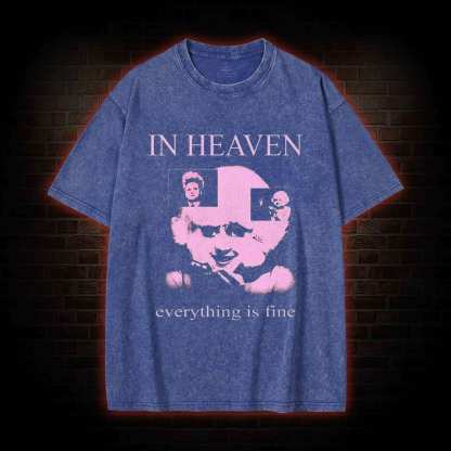 Everything Is Fine Washed T-shirt