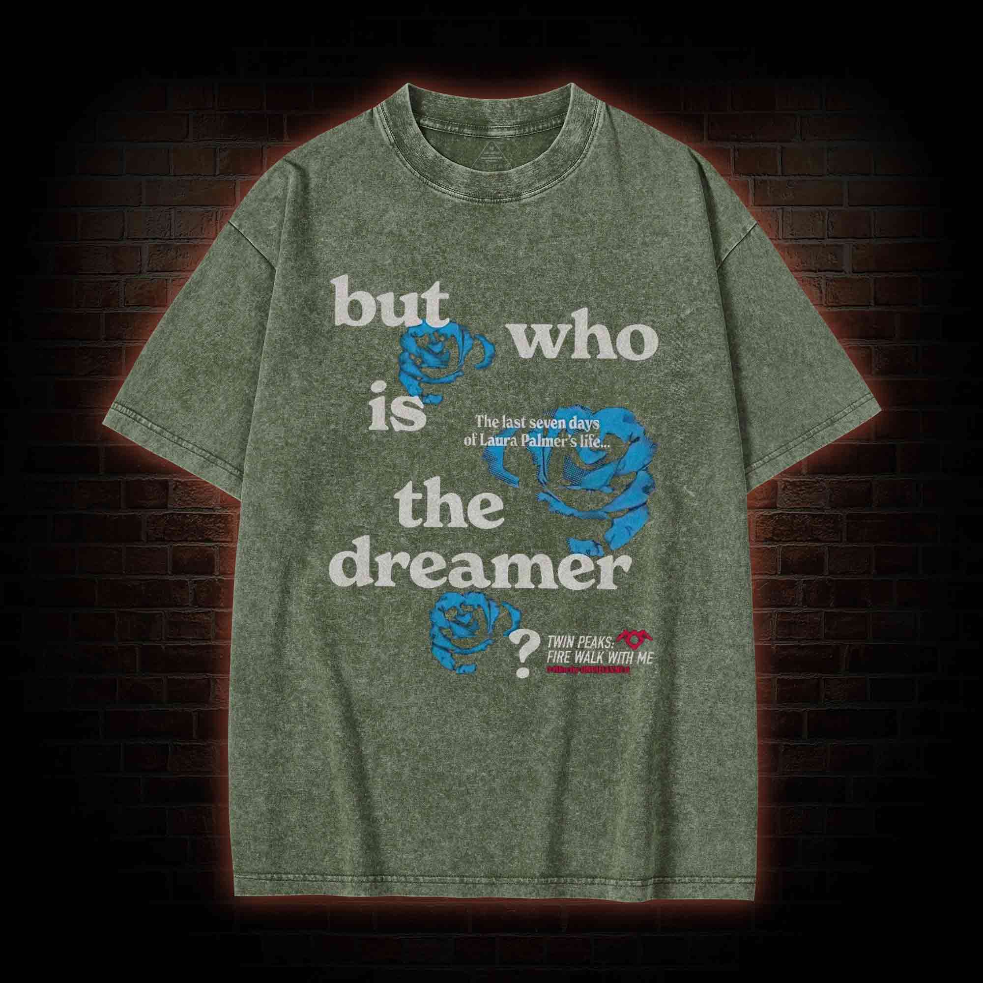 Blue Rose Washed T-shirt