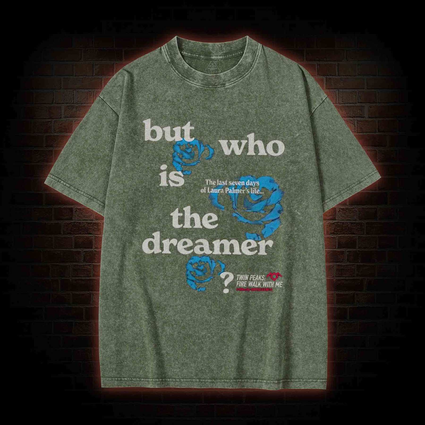 Blue Rose Washed T-shirt