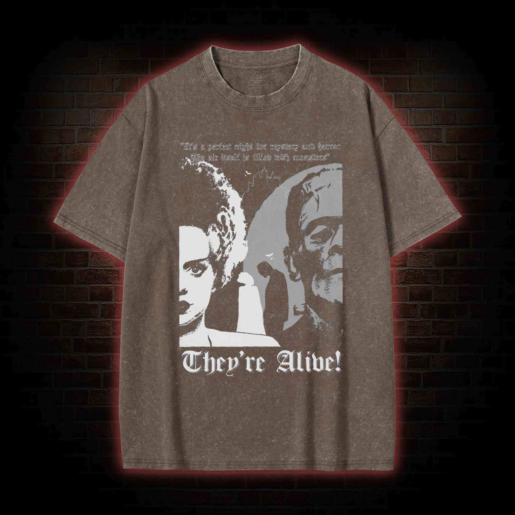 There're Alive! Washed T-shirt