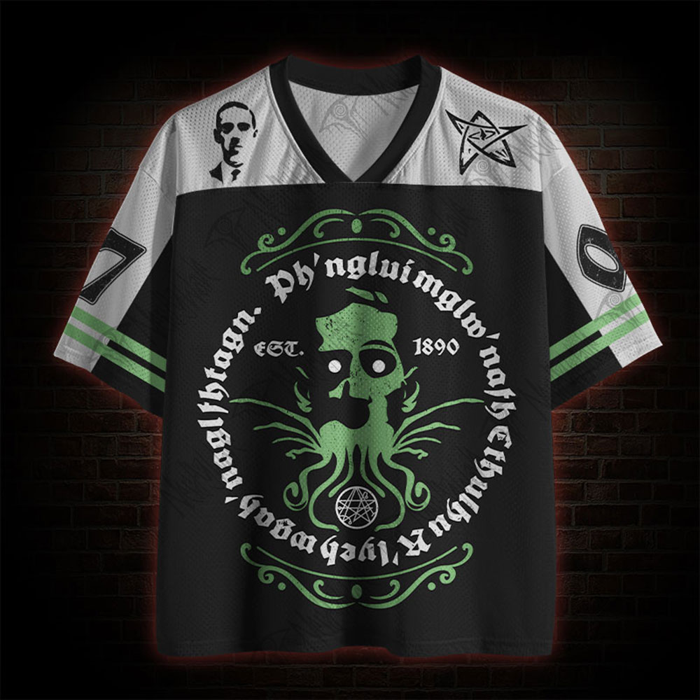 H. P. Lovecraft Mesh Jersey