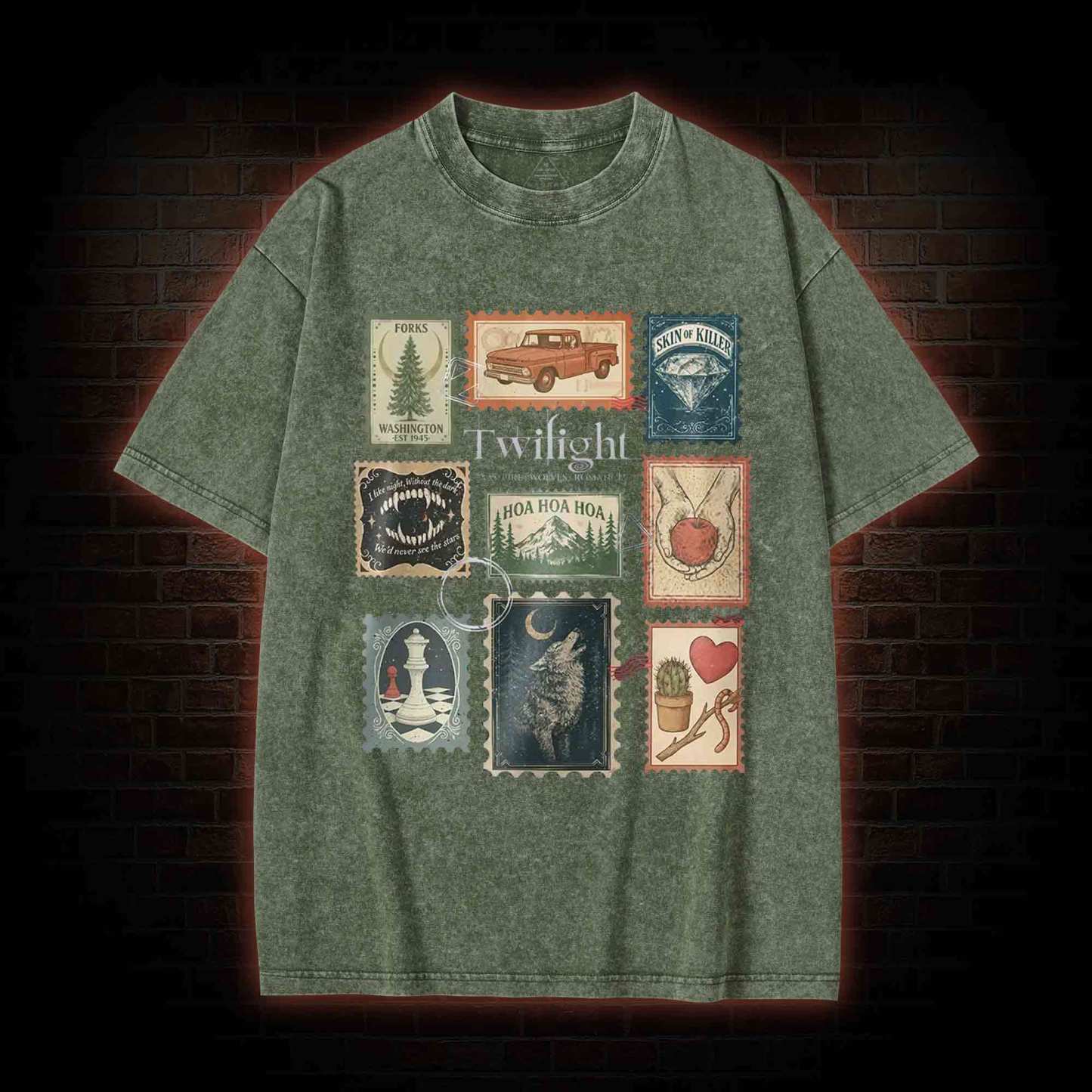 HOA HOA HOA Washed T-shirt