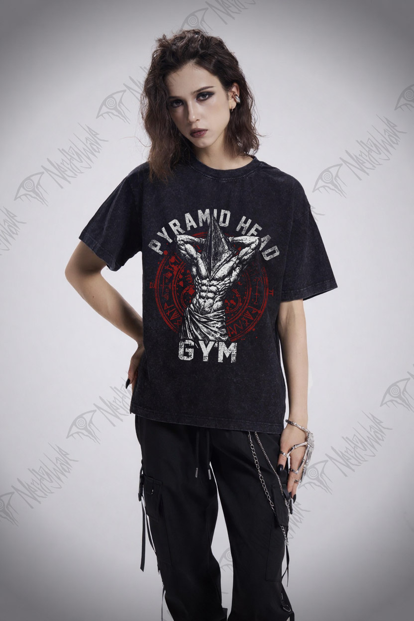 Pyramid Head Gym Washed T-shirt