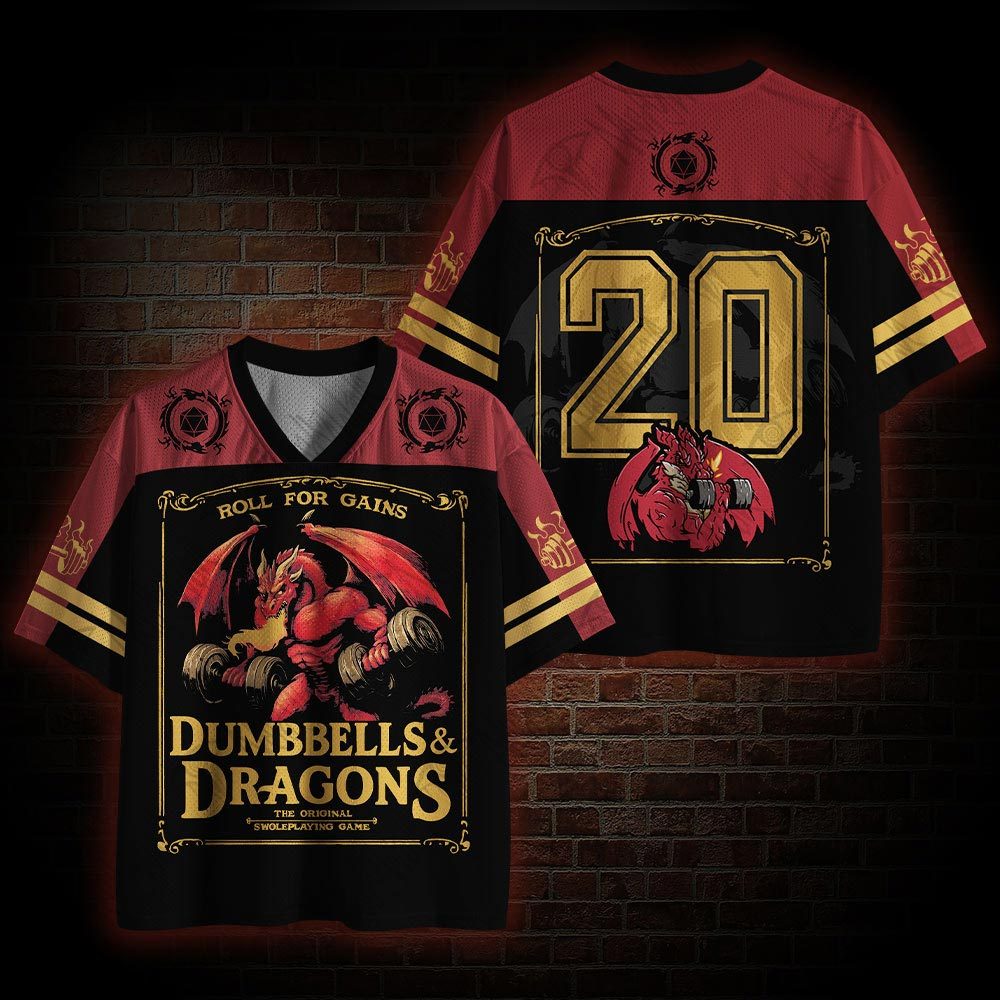 Roll For Gains Mesh Jersey