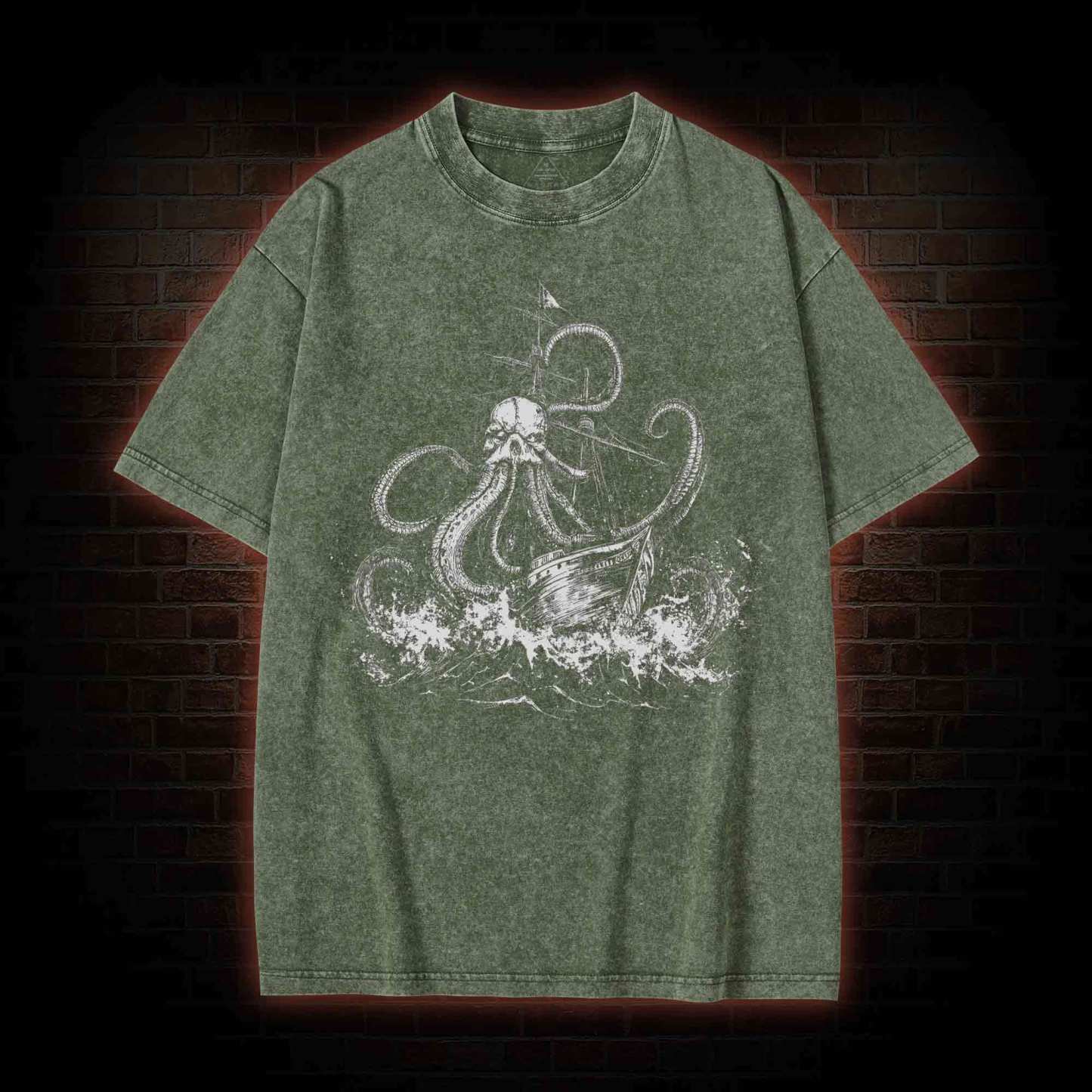 Octopus Washed T-shirt
