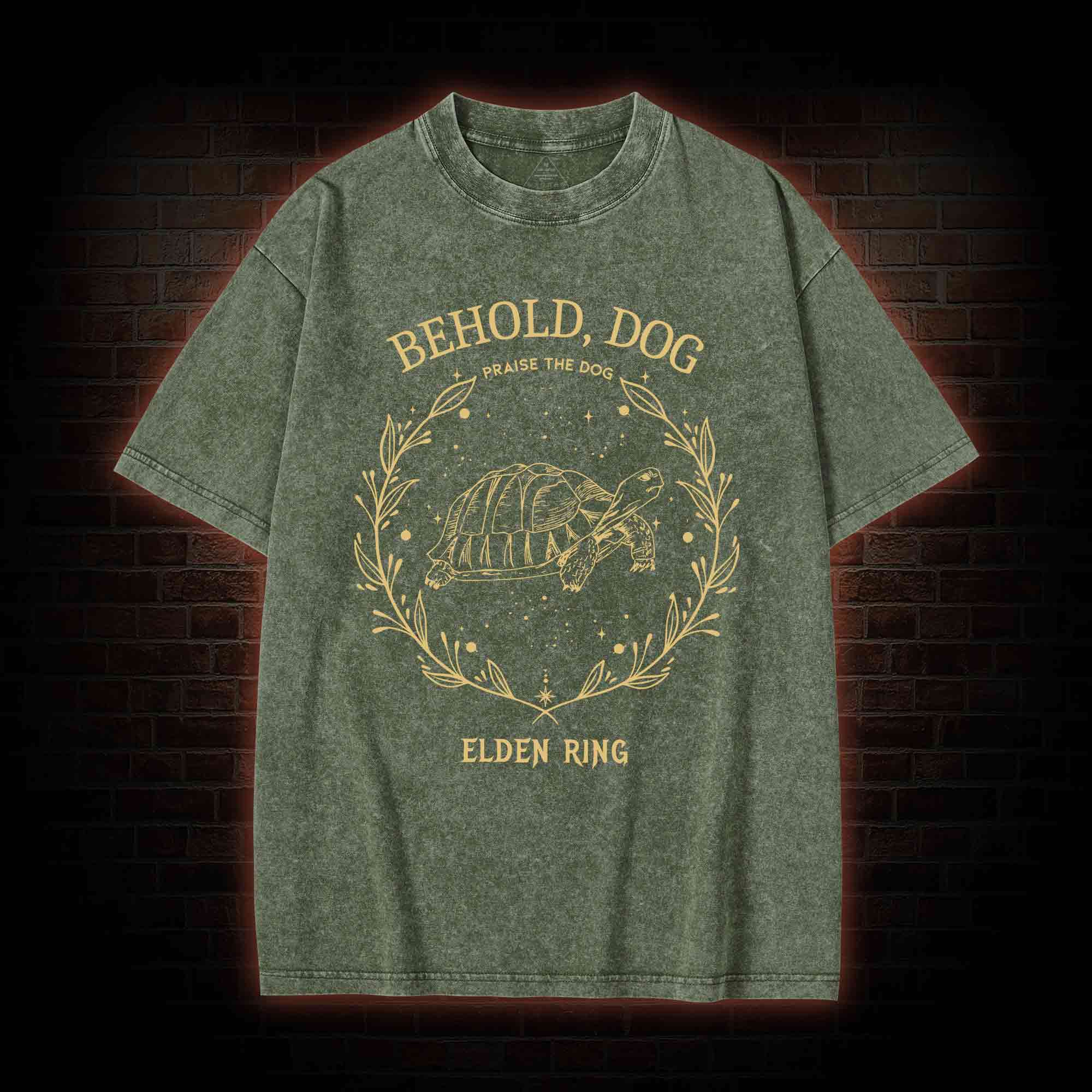 Behold Dog Washed T-shirt