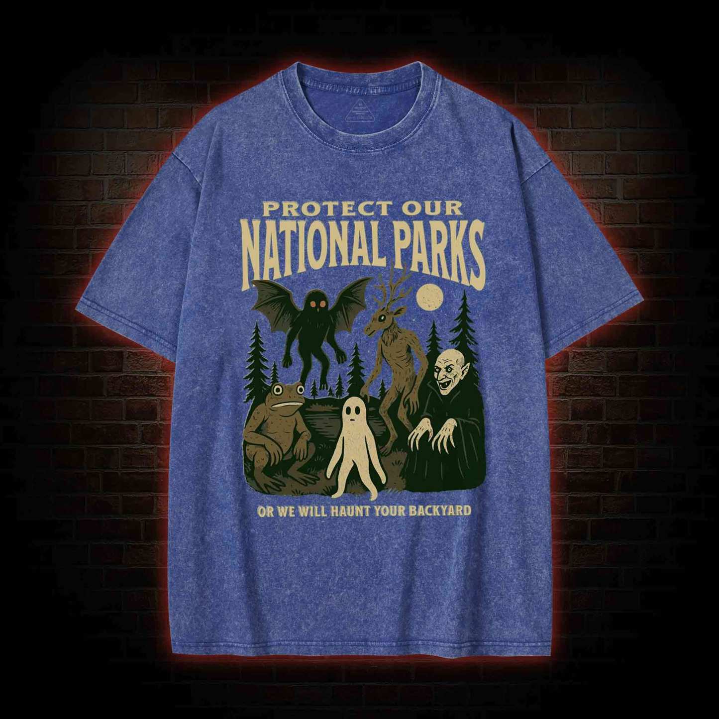 Protect Our National Parks Washed T-shirt