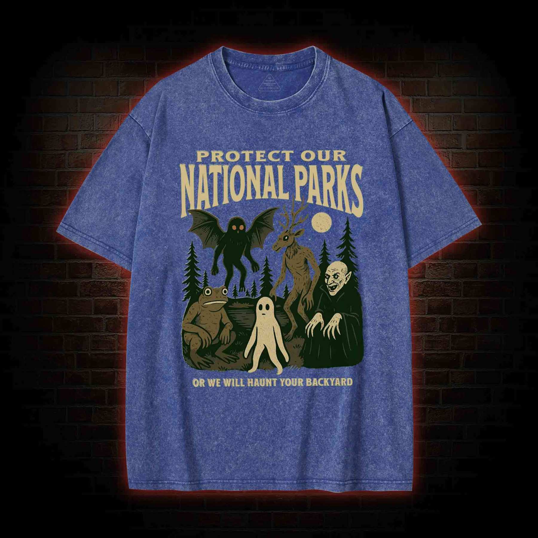 Protect Our National Parks Washed T-shirt