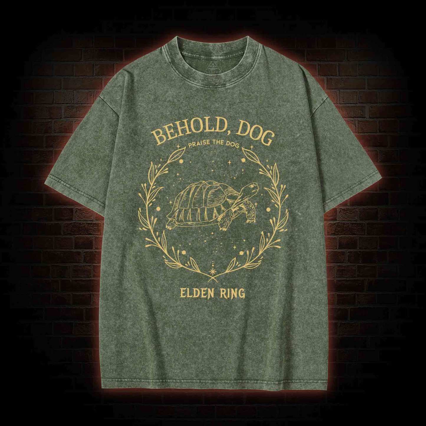 Behold Dog Washed T-shirt