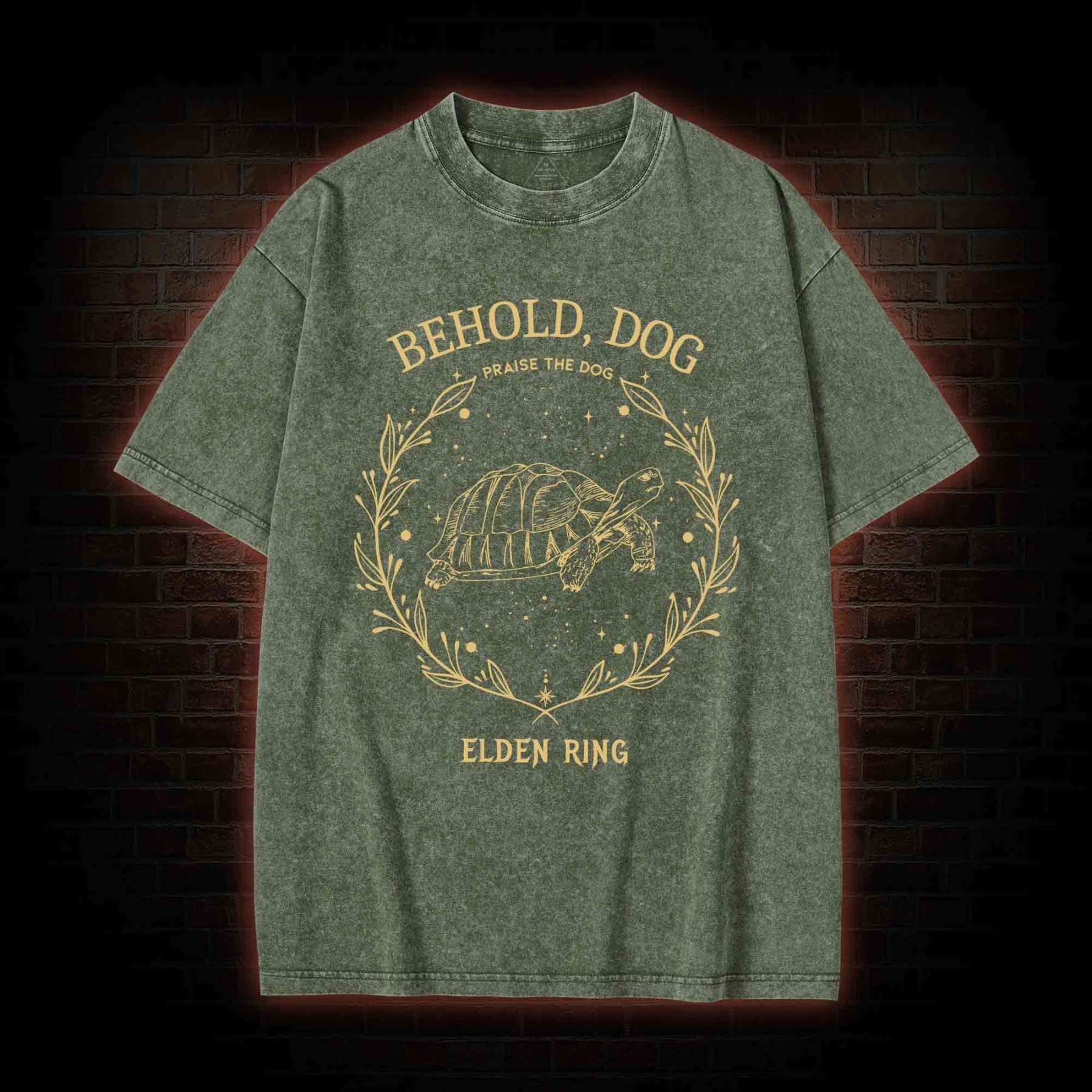 Behold Dog Washed T-shirt