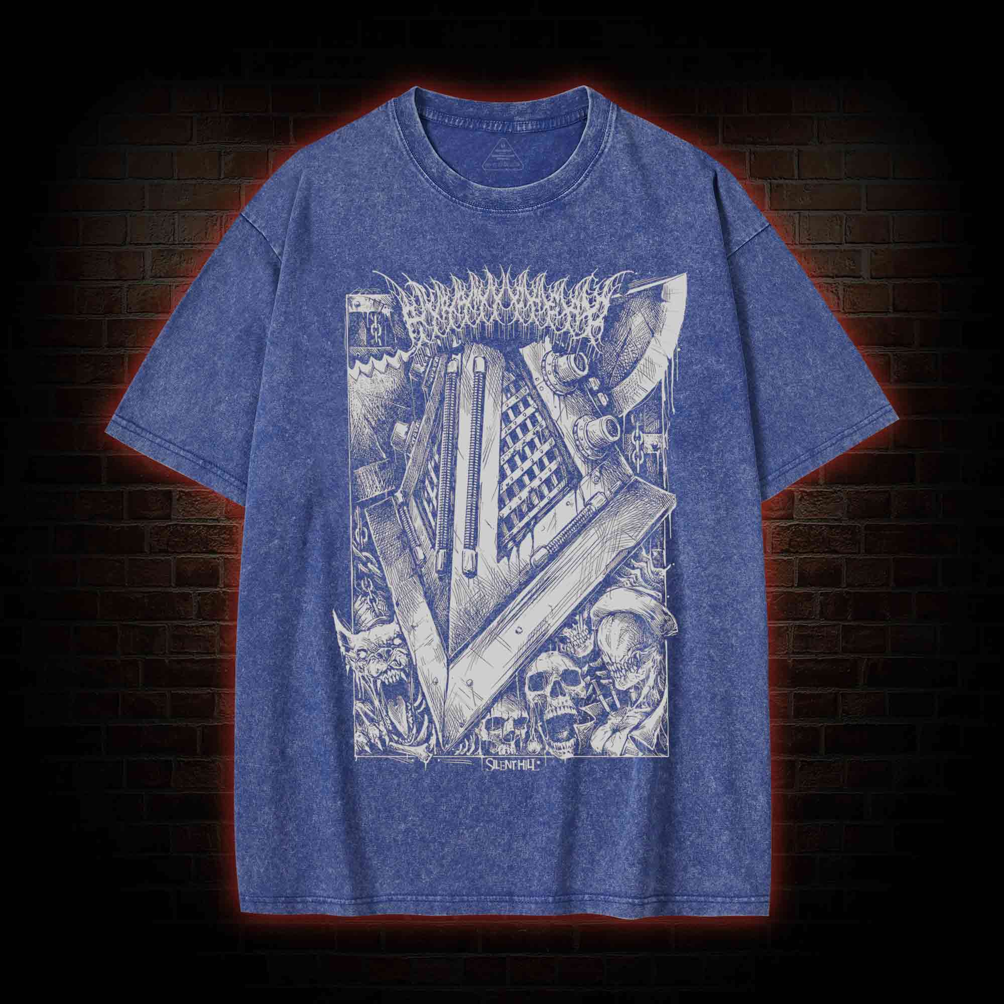 Pyramid Head Vintage Washed T-shirt