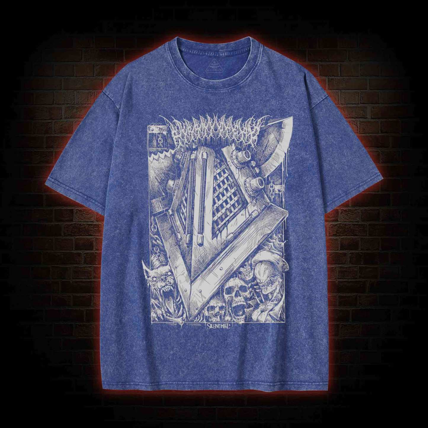 Pyramid Head Vintage Washed T-shirt
