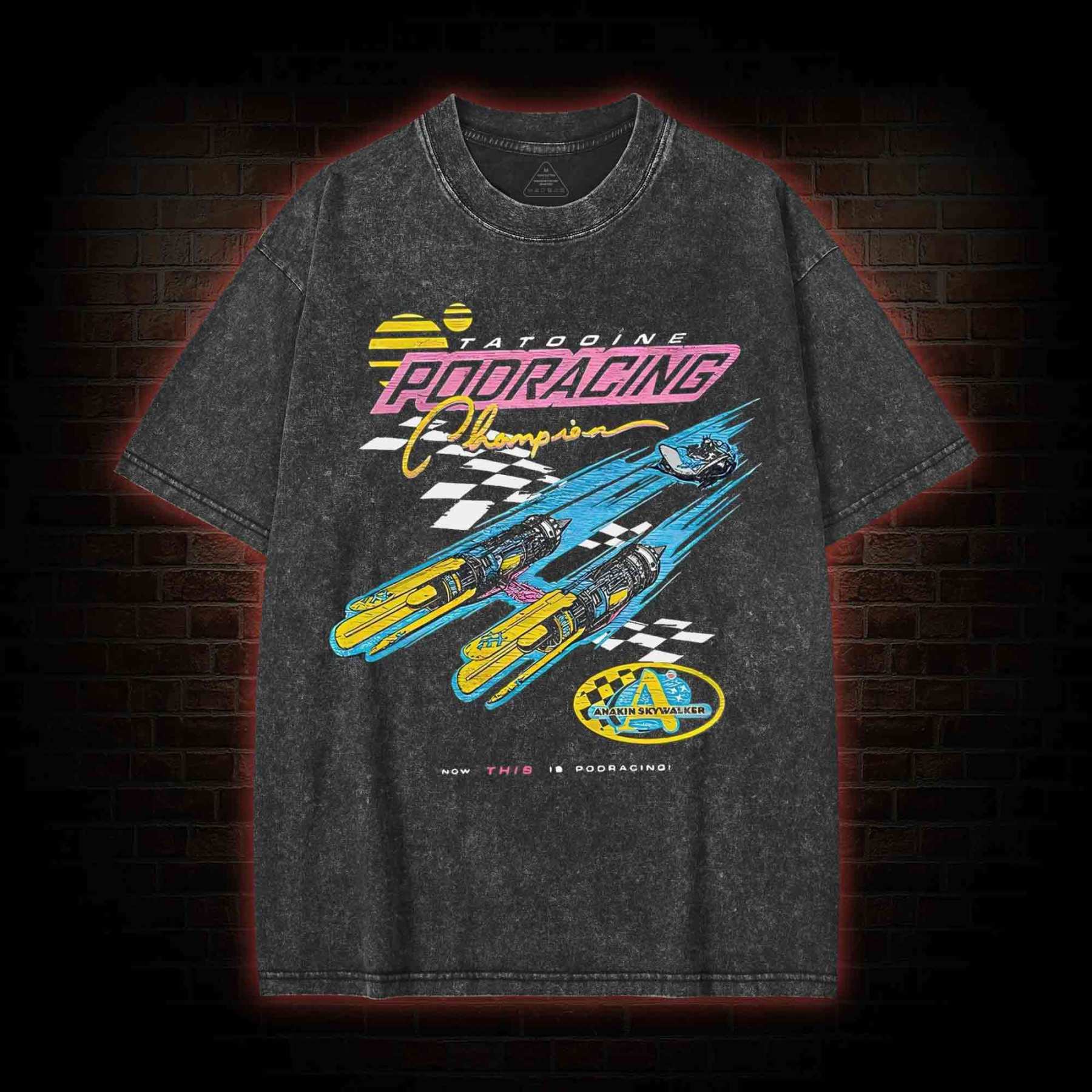 Racing Washed T-shirt