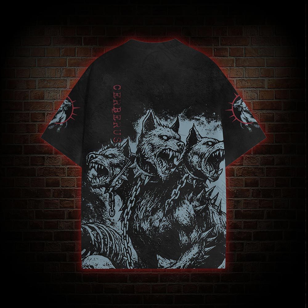 Cerberus Horror Graphic T-shirt