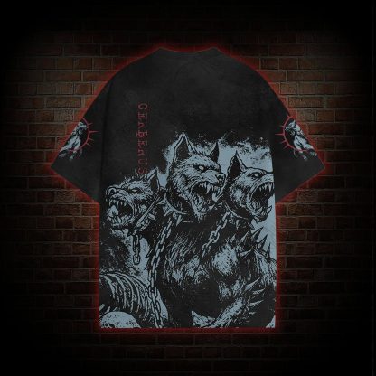 Cerberus Horror Graphic T-shirt
