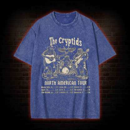 The Cryptids Band Washed T-shirt