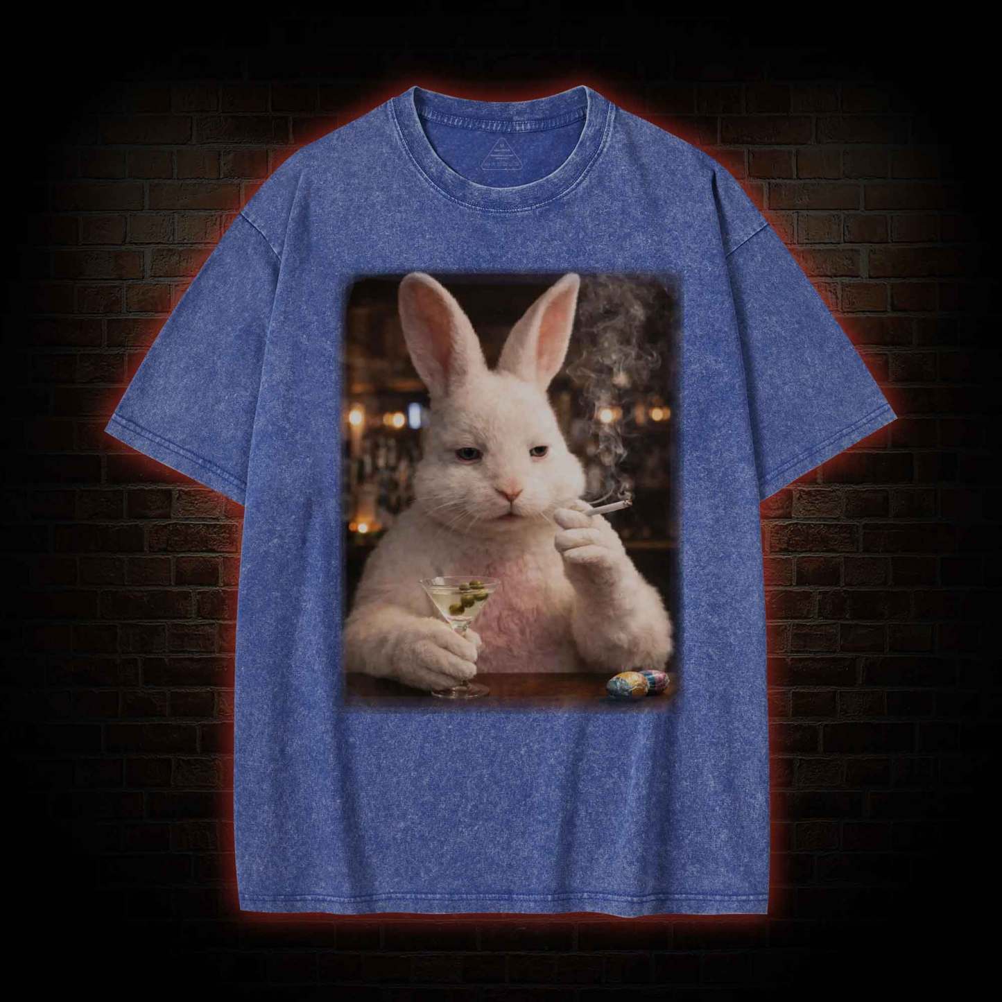 Unhinged Bunny Washed T-shirt