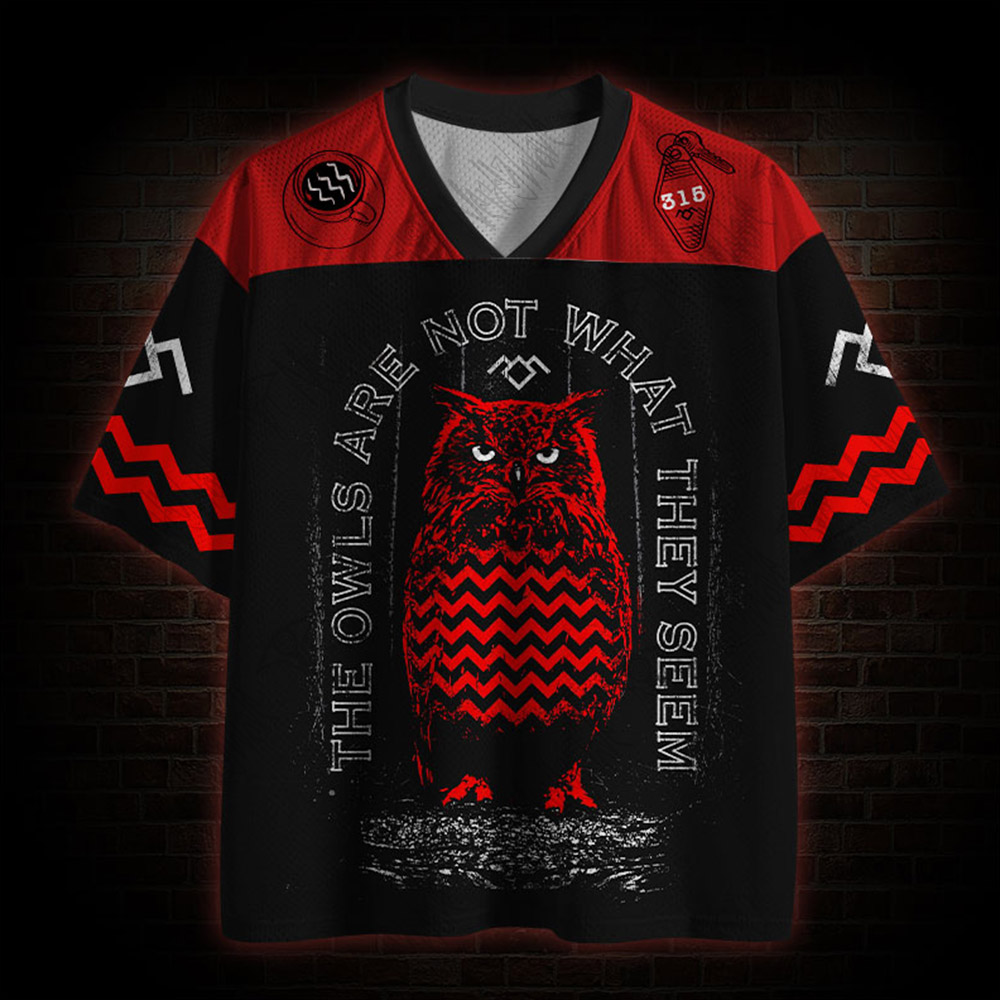 The Owls are Not What They Seem Mesh Jersey