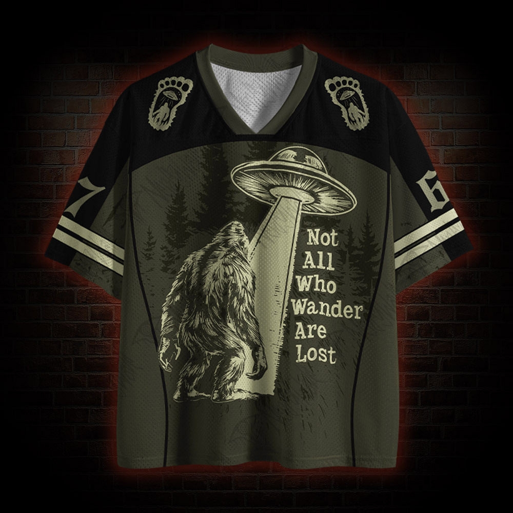 Not All Those Who Wander are Lost Mesh Jersey